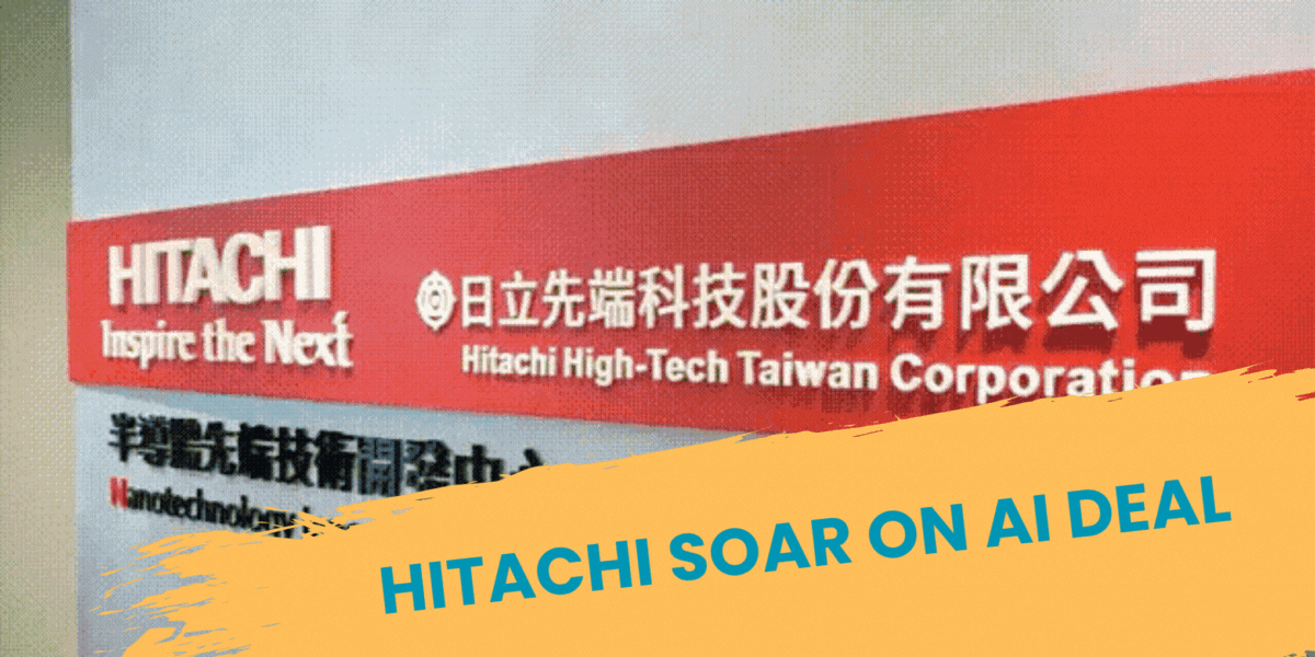Hitachi Soars on AI Deal