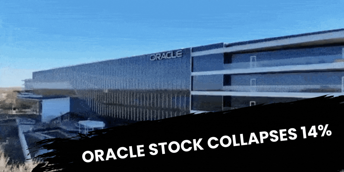 Oracle Stock Collapses 14%