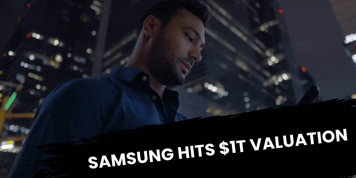 Samsung Hits $1T Valuation