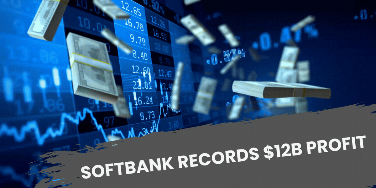 SoftBank Records $12B Profit