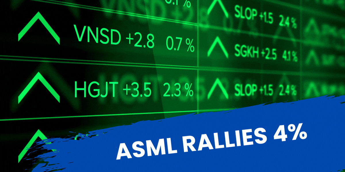 ASML Rallies 4%