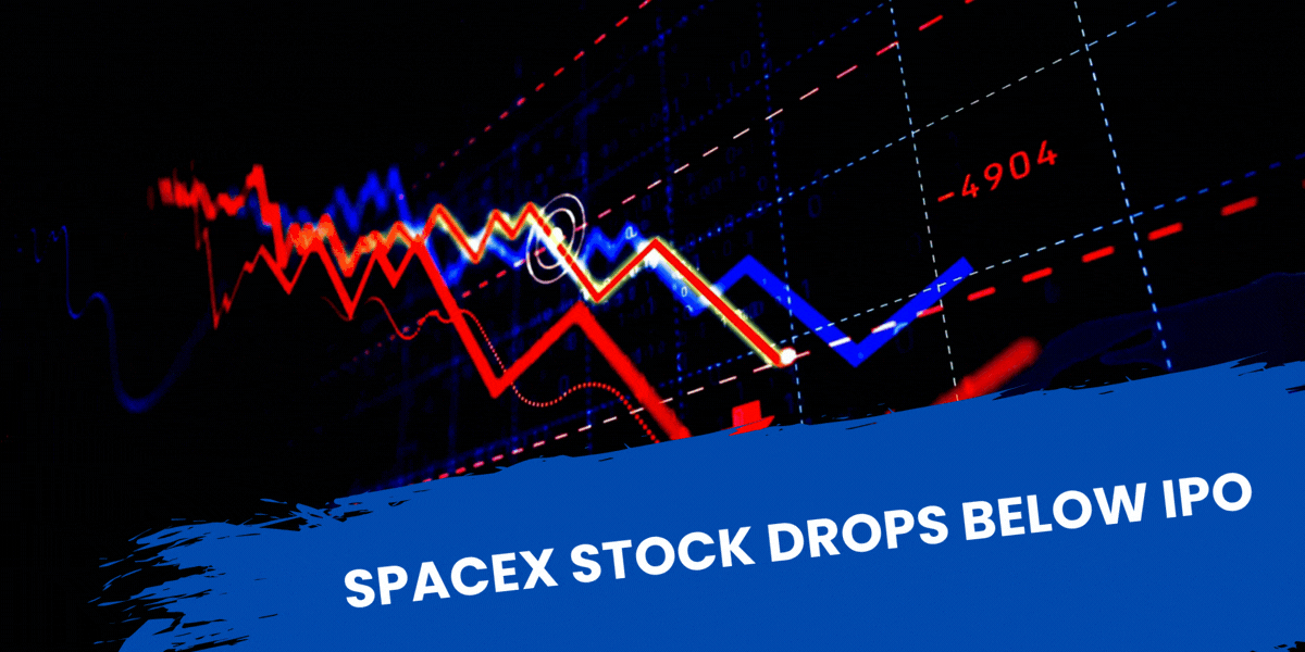 Spacex Stock Drops Below IPO