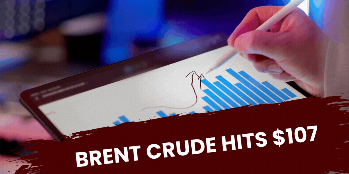 Brent Crude Hits $107