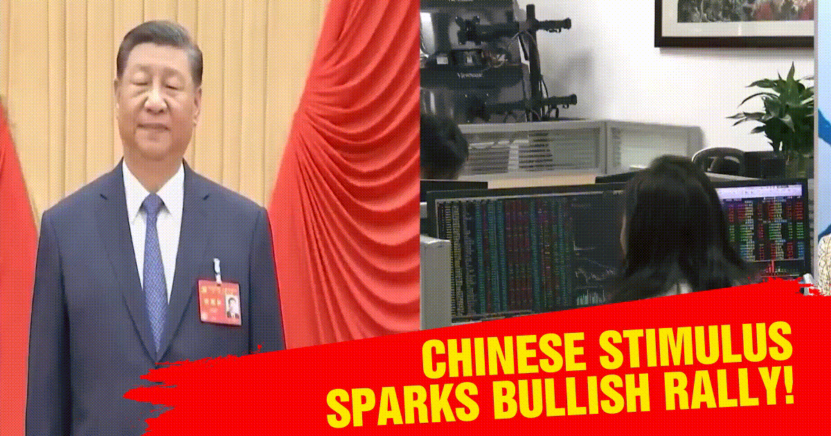 Chinese Stimulus Sparks Bullish Rally!