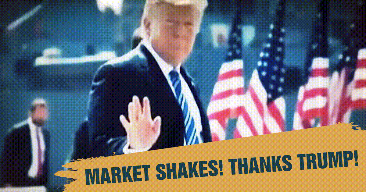 🇺🇸 Market Shakes! Thanks Trump!