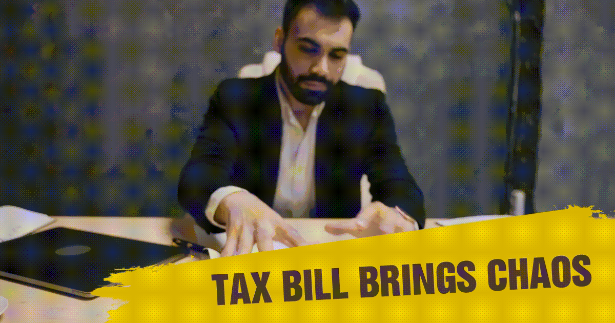 Tax Bill Brings Chaos