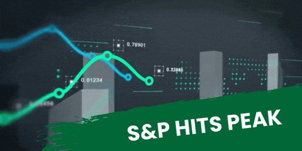 S&P Hits Peak