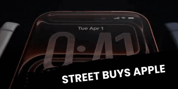 Street Buys Apple