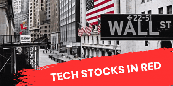Tech Stocks in Red