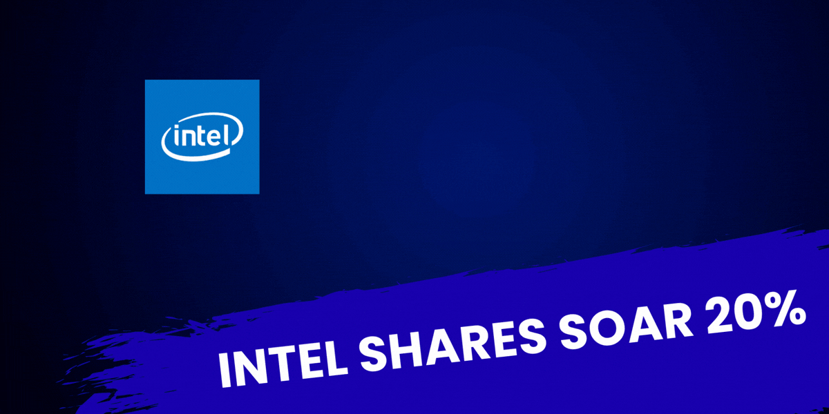 Intel Shares Soar 20%