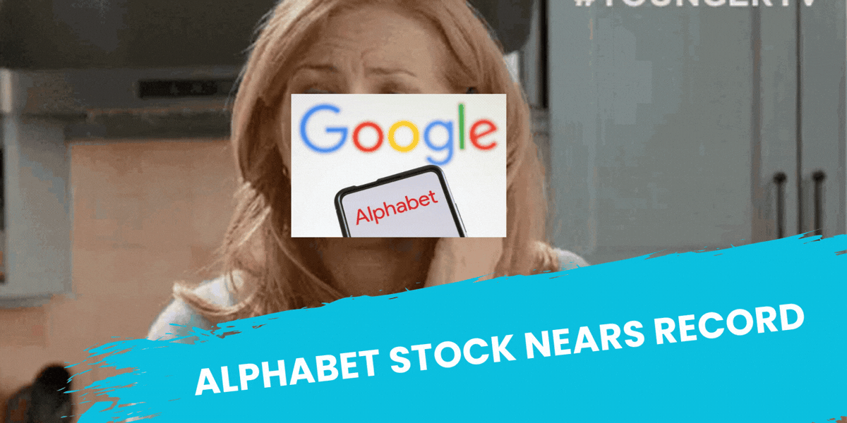 Alphabet Stock Nears Records