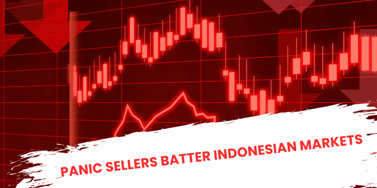 Panic Sellers Batter Indonesian Markets