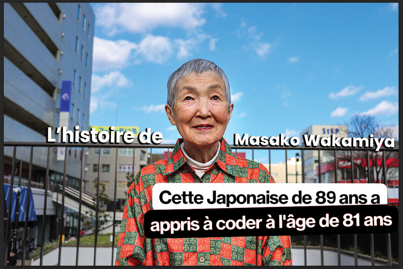 Masako Wakamiya : à 89 ans, la doyenne des développeuses prouve qu'il n'est jamais trop tard pour apprendre à coder !