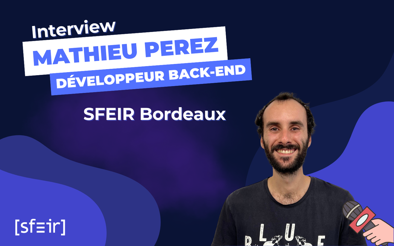 Rencontre avec Mathieu Perez, développeur Back-end éco-guerrier, passionné de métal et de nature !