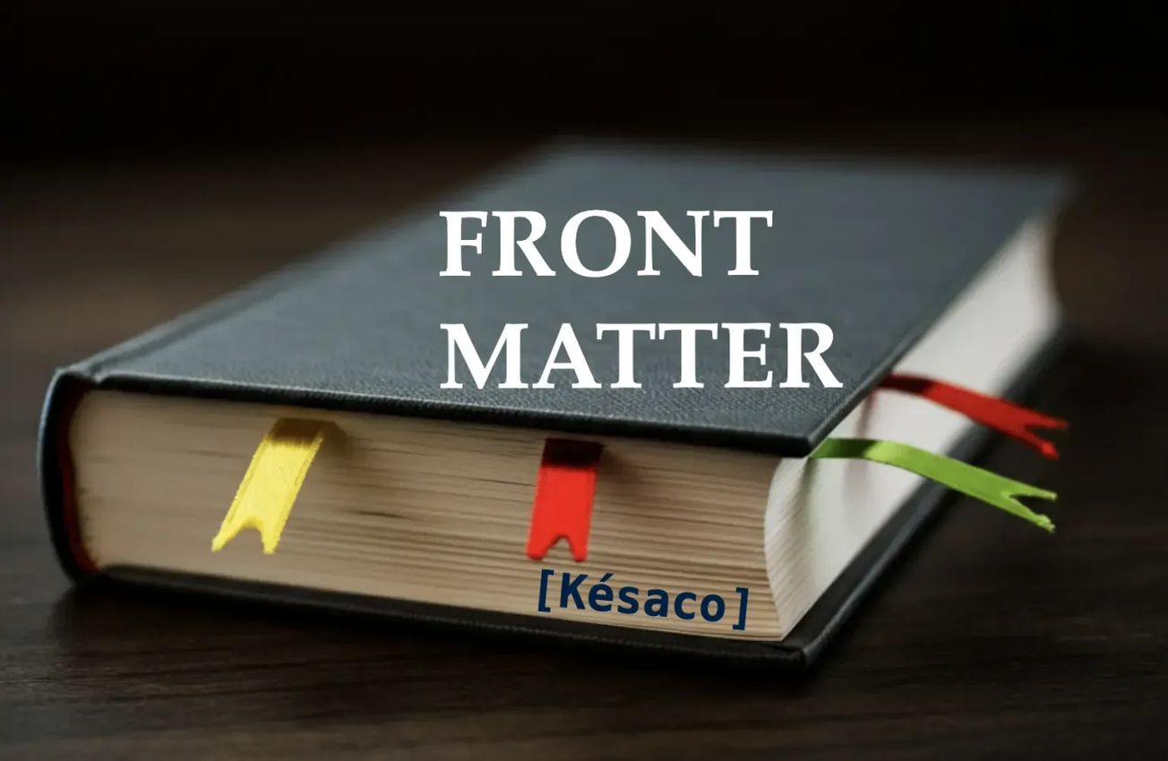 Livre fermé avec des signets