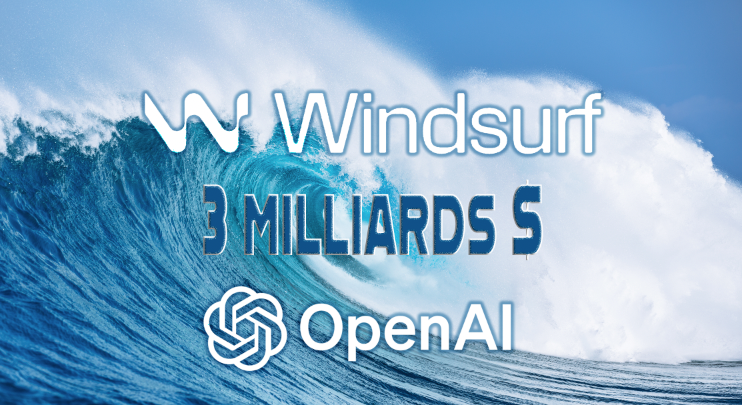 Avec Windsurf, OpenAI surfe-t-elle une nouvelle vague pour dominer la course aux agents IA ?