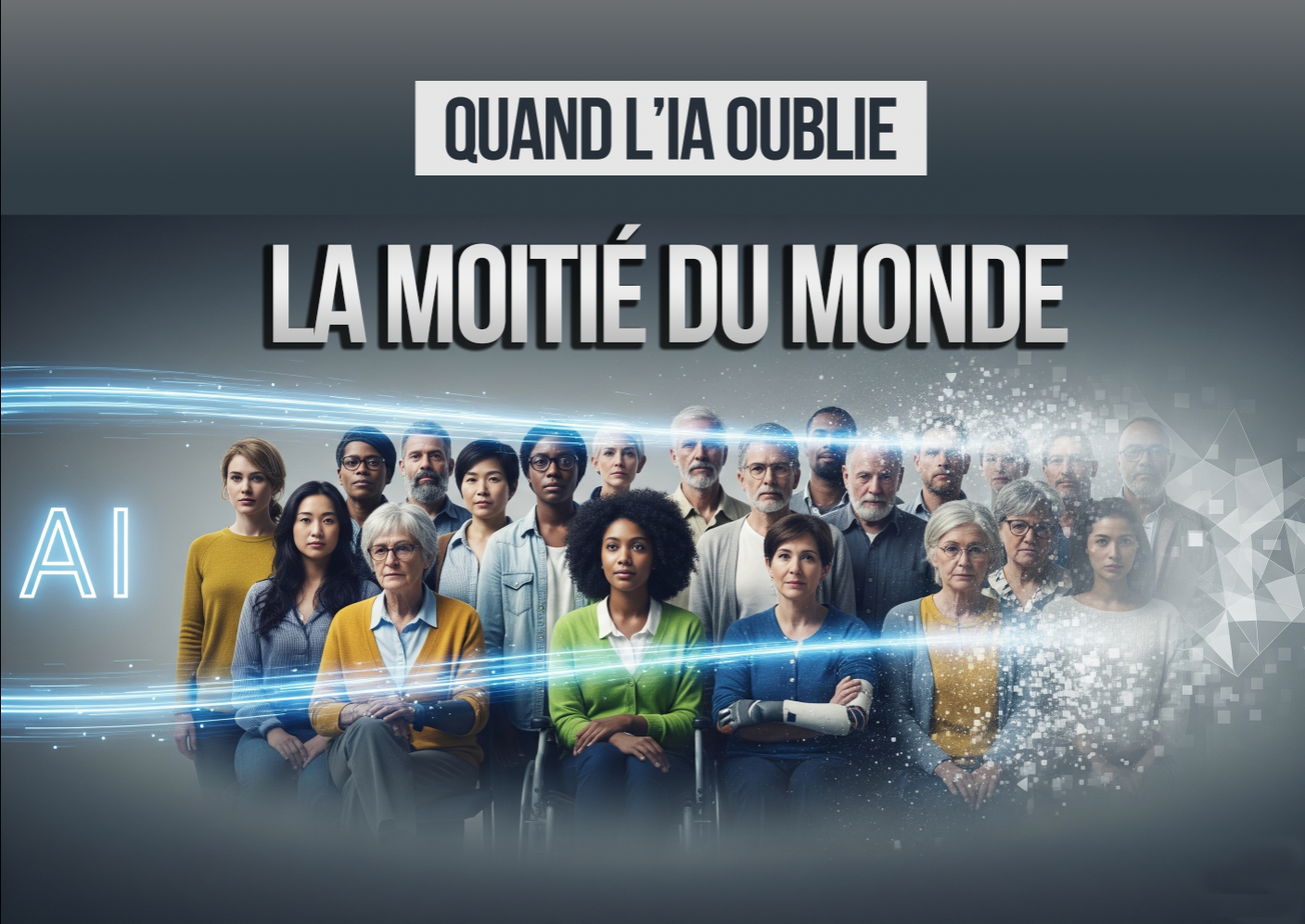 Biais algorithmiques : quand l’IA générative oublie la moitié du monde !