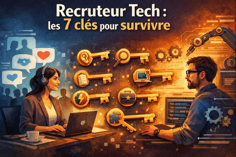 Recruteur Tech : les 7 clés pour survivre dans un métier entre relations humaines et complexité technique