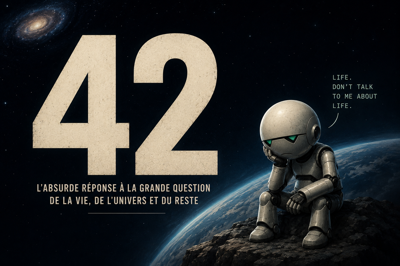 Pourquoi 42 ? L’absurde réponse à la grande question de la vie, de l’univers et du reste