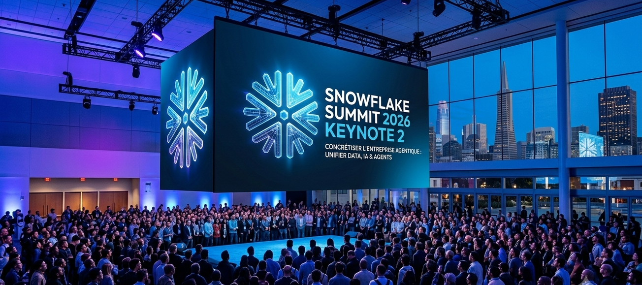 Snowflake Summit 2026 - Keynote 2 : Unifier la Data et l'IA pour concrétiser l'Entreprise Agentique