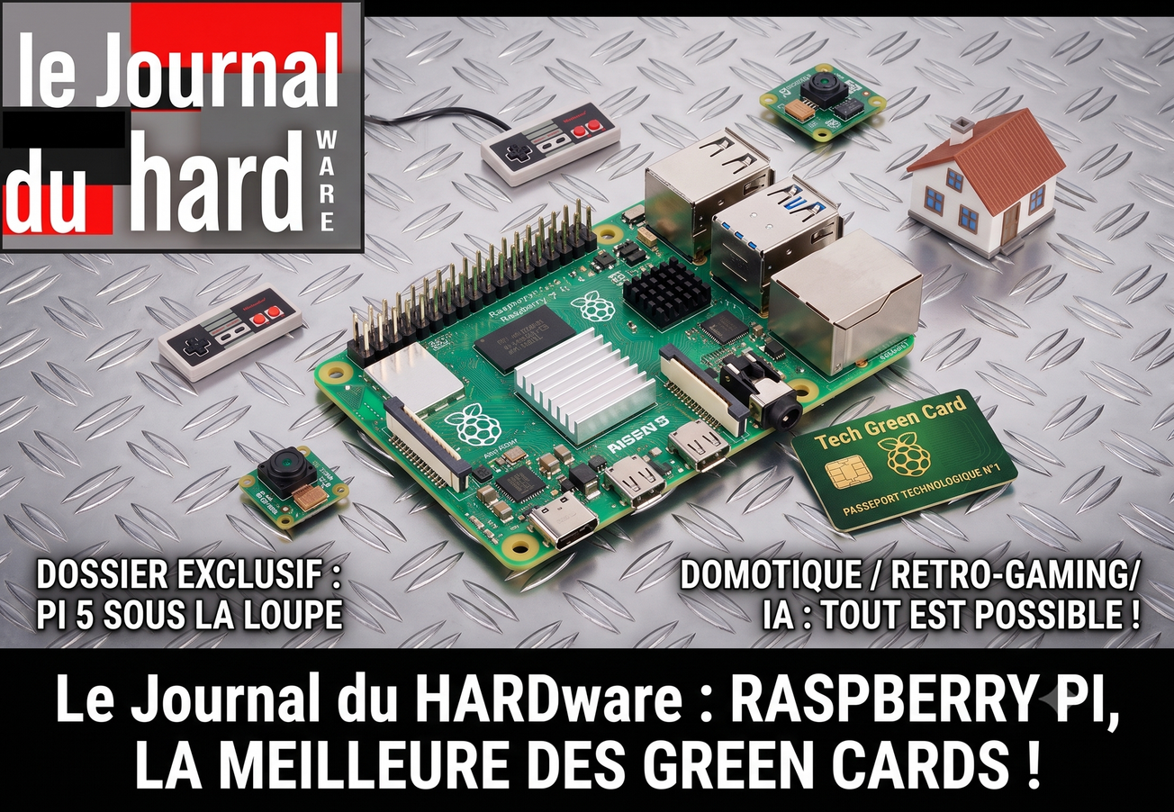 Le Journal du HARDware : Raspberry Pi, la meilleure des green cards !