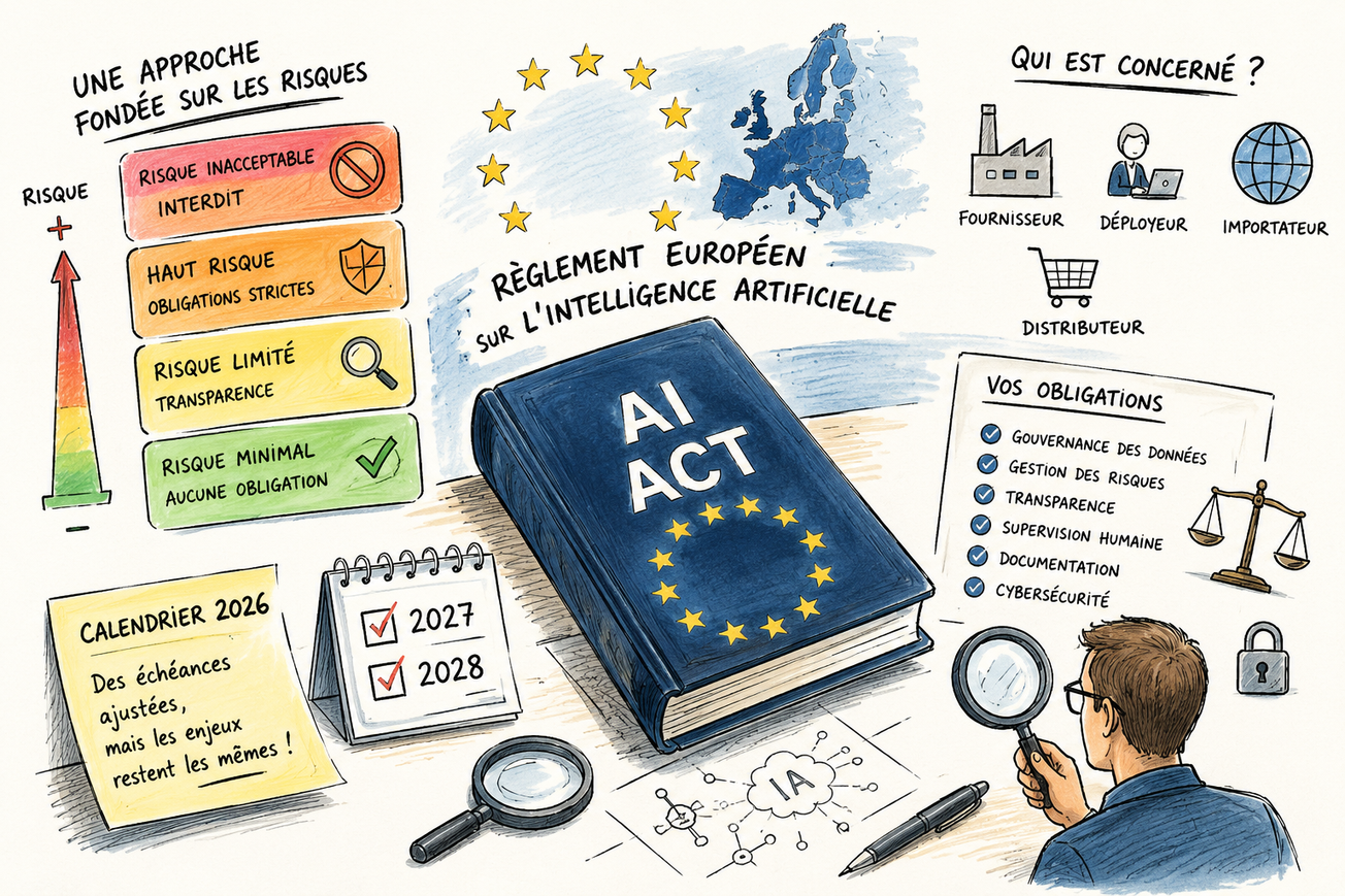 AI Act : tout comprendre au règlement européen sur l'intelligence artificielle (Guide 2026)
