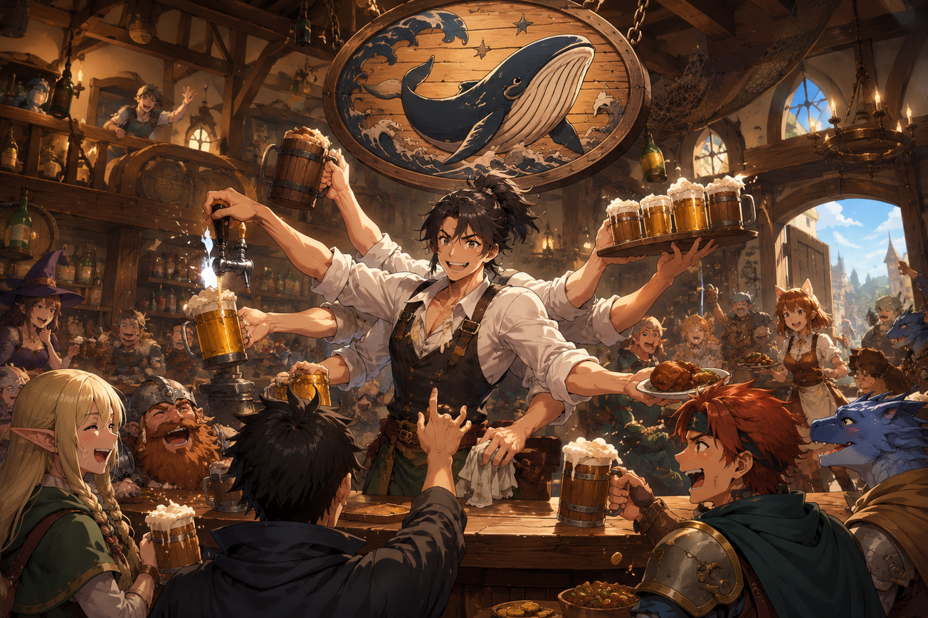 Le tavernier aux huit bras : la programmation réactive vue depuis le comptoir