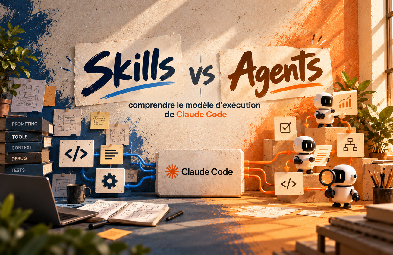 Skills vs Agents : comprendre le modèle d’exécution de Claude Code