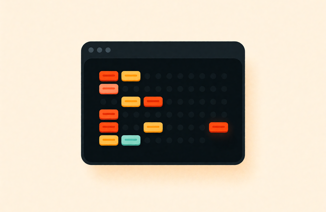 Console stylisée sur fond crème, dont l'écran est une grille de connecteurs où s'emboîtent des modules colorés, illustrant des extensions ajoutées à Claude Code.