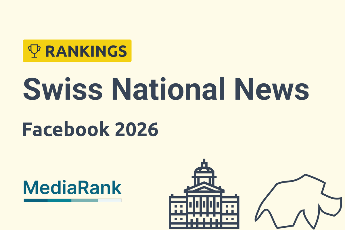 🏆 MediaRank Swiss National News: Facebook 2026