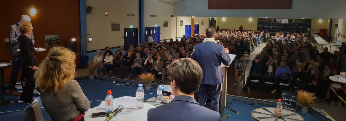 Une salle comble pour notre réunion publique