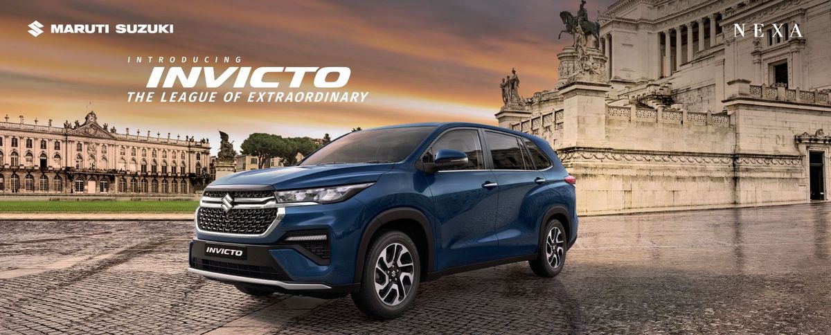 Maruti Suzuki Launches the INVICTO: A New Era of Luxury, Starting at Rs. 24.79 lakh