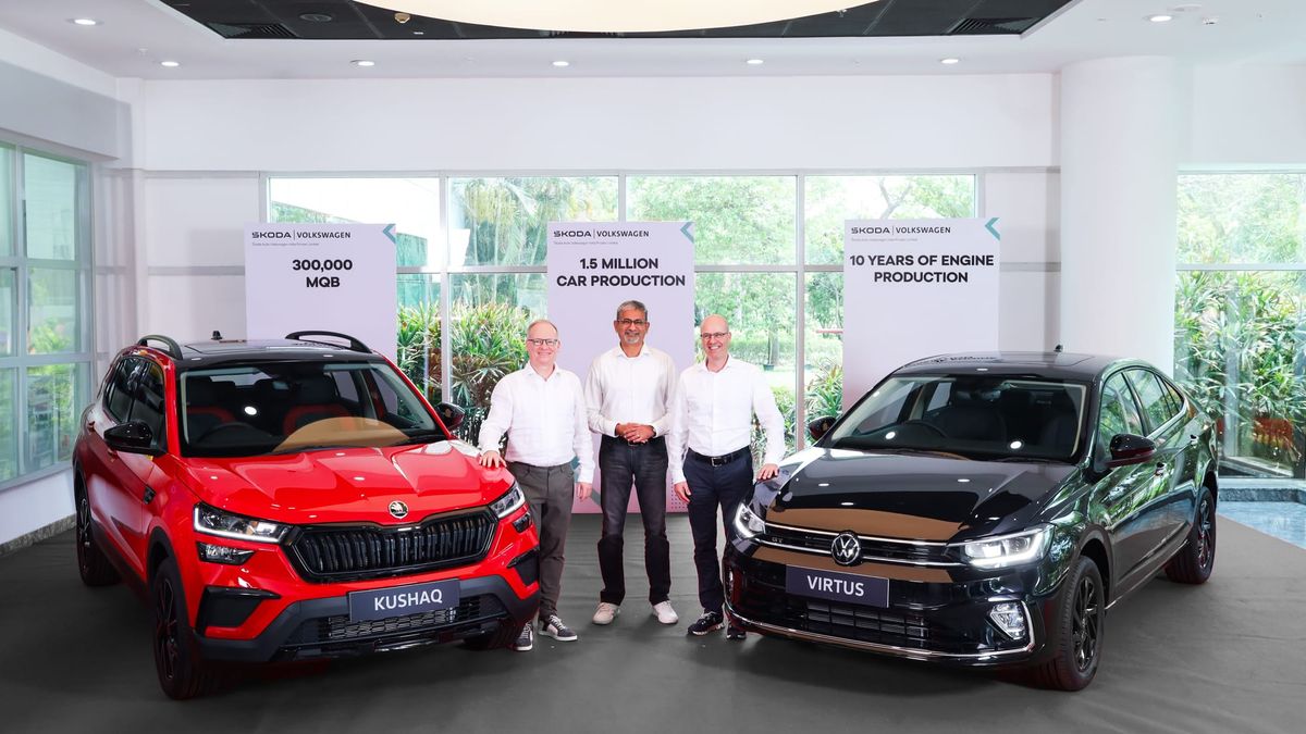 Škoda Auto Volkswagen India Celebrates Engine & Vehicle Production Milestones