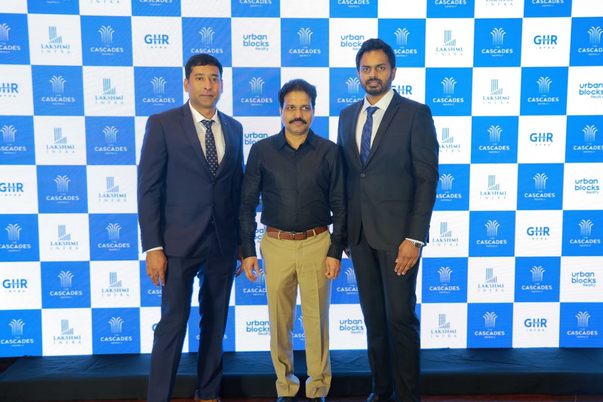 GHR Lakshmi Urbanblocks Infra LLP launches 'The Cascades Neopolis'