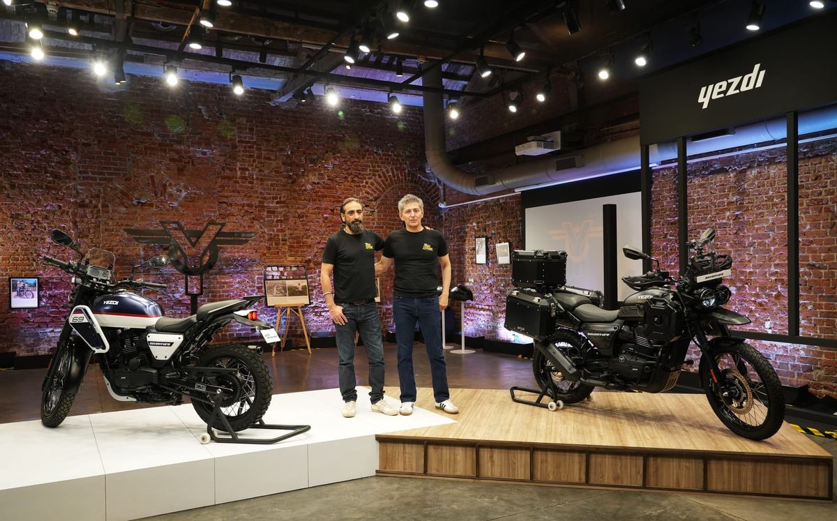 New 2025 Yezdi Adventure