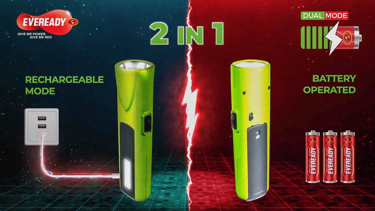 Eveready Hybrid Torch