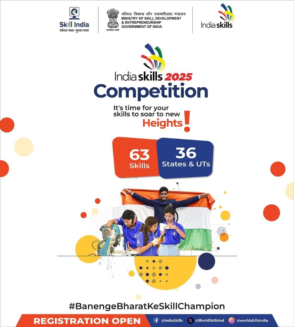 IndiaSkills 2025 registration kicks off