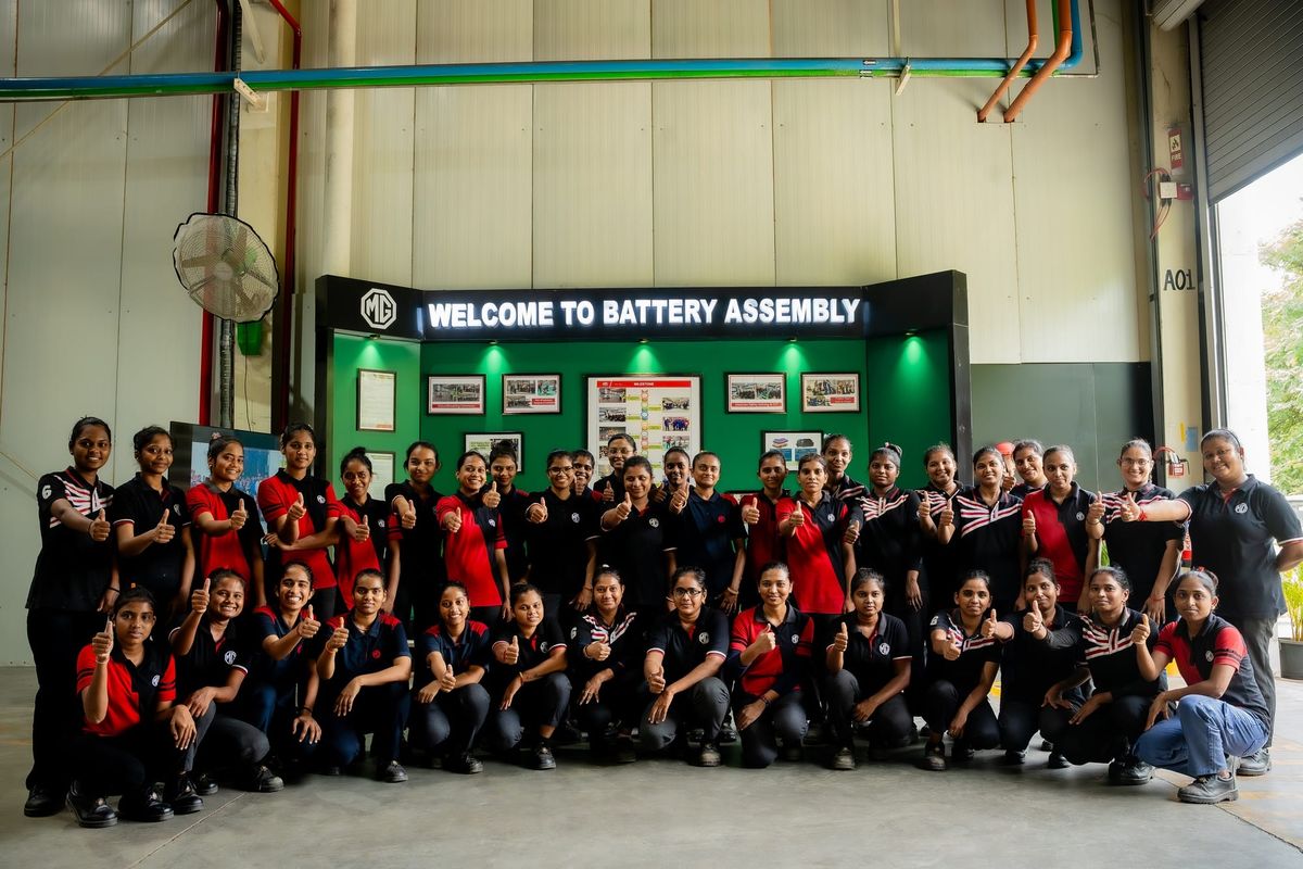 JSW MG Motor India Deploys 80% Women