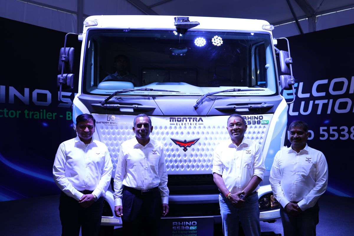 Montra Electric launches the all new Rhino 5538