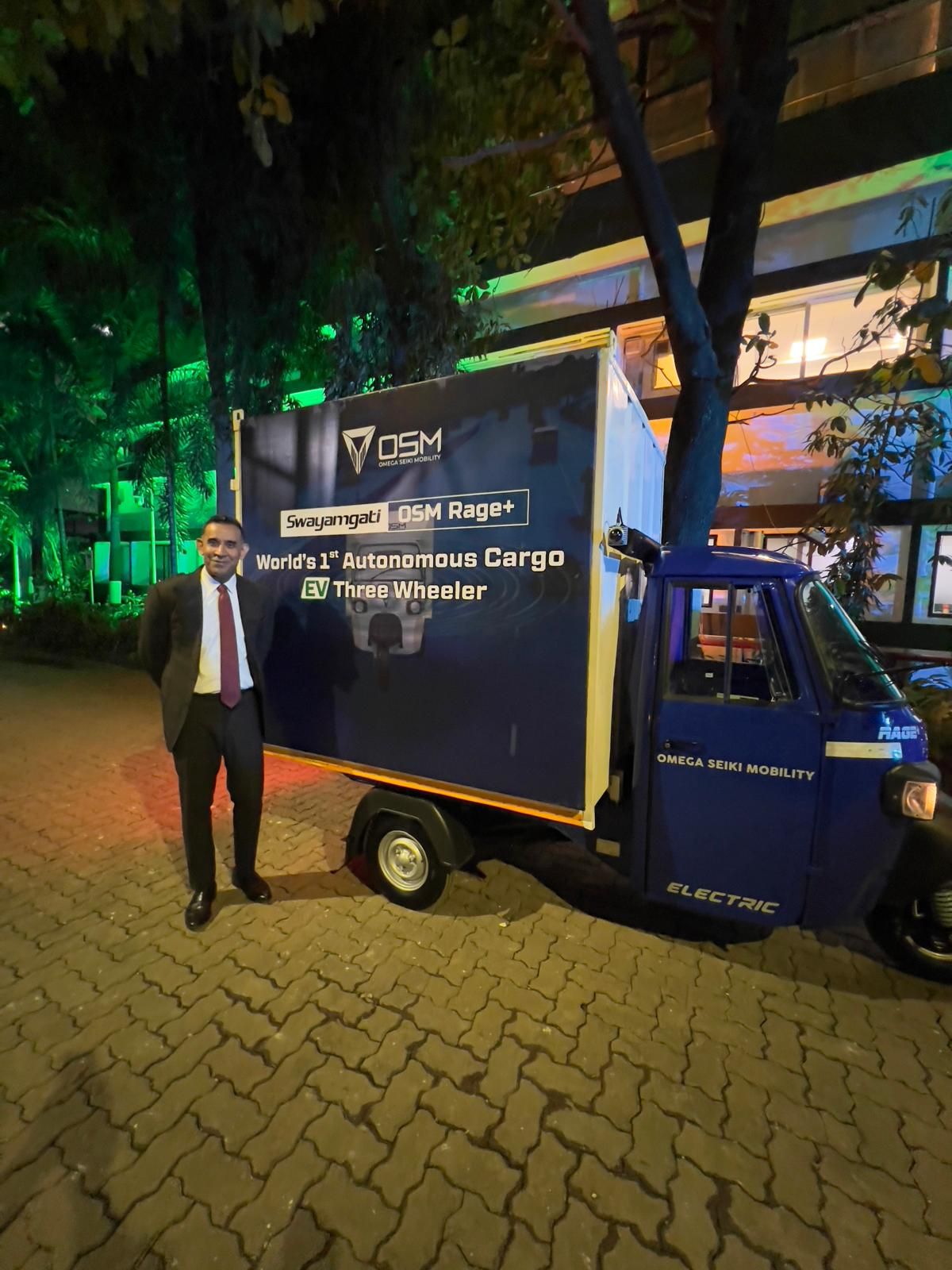 OSM’s Electric Cargo 3-Wheeler