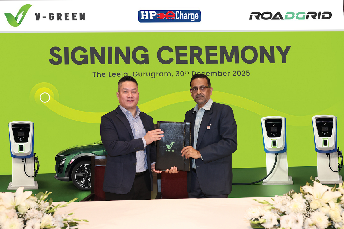 V-GREEN signs Strategic Agreement with HPCL