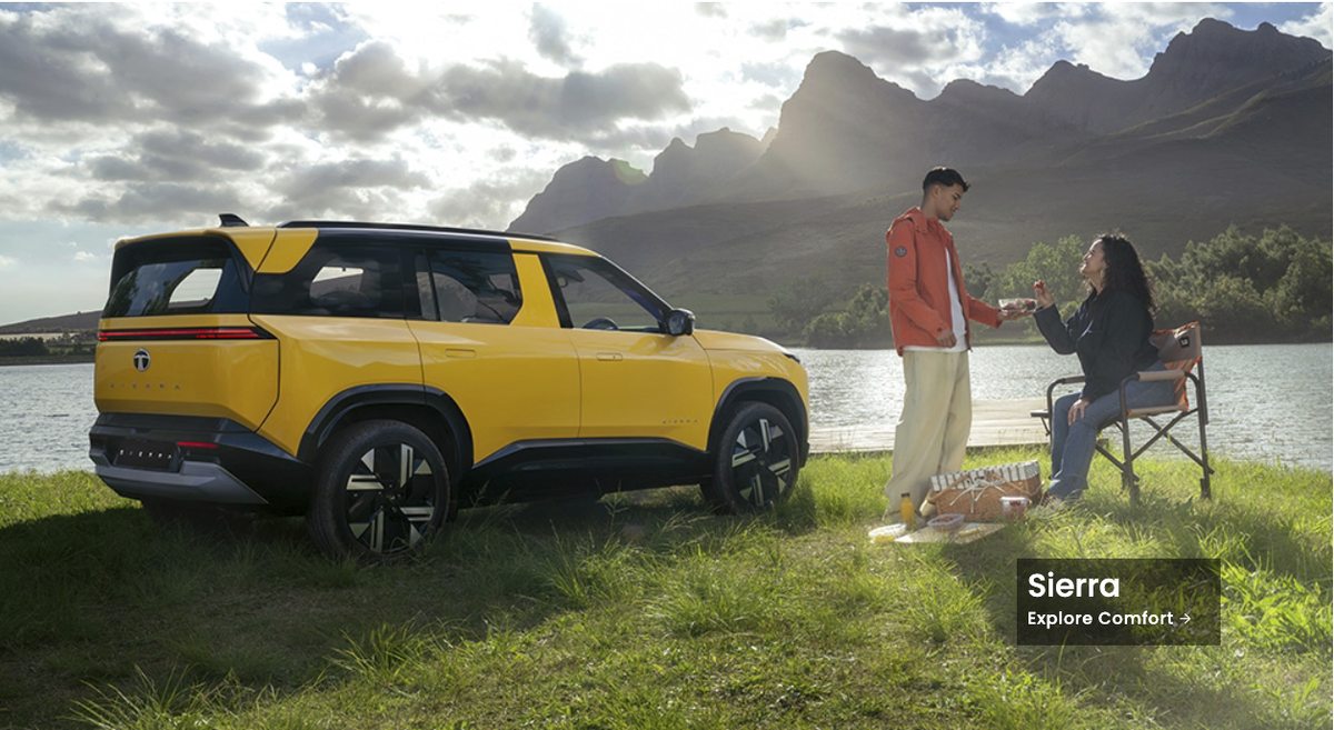 Tata Sierra - Smart+ to Accomplished+