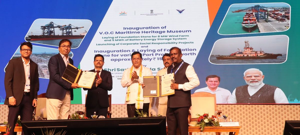 Tata Motors signs MoU with V.O. Chidambaranar Port Authority