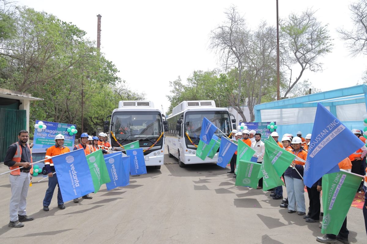 Hindustan Zinc launches Rajasthan’s first EV bus fleet