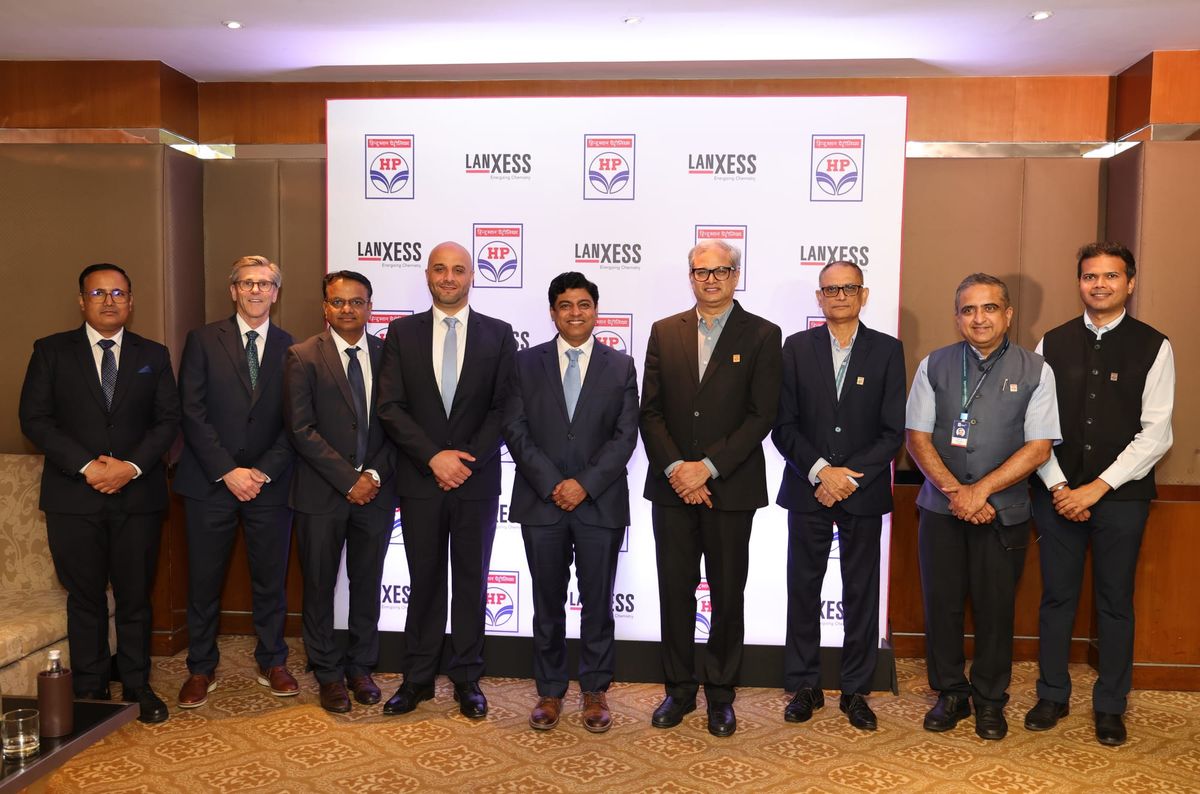 LANXESS and HPCL sign MoU