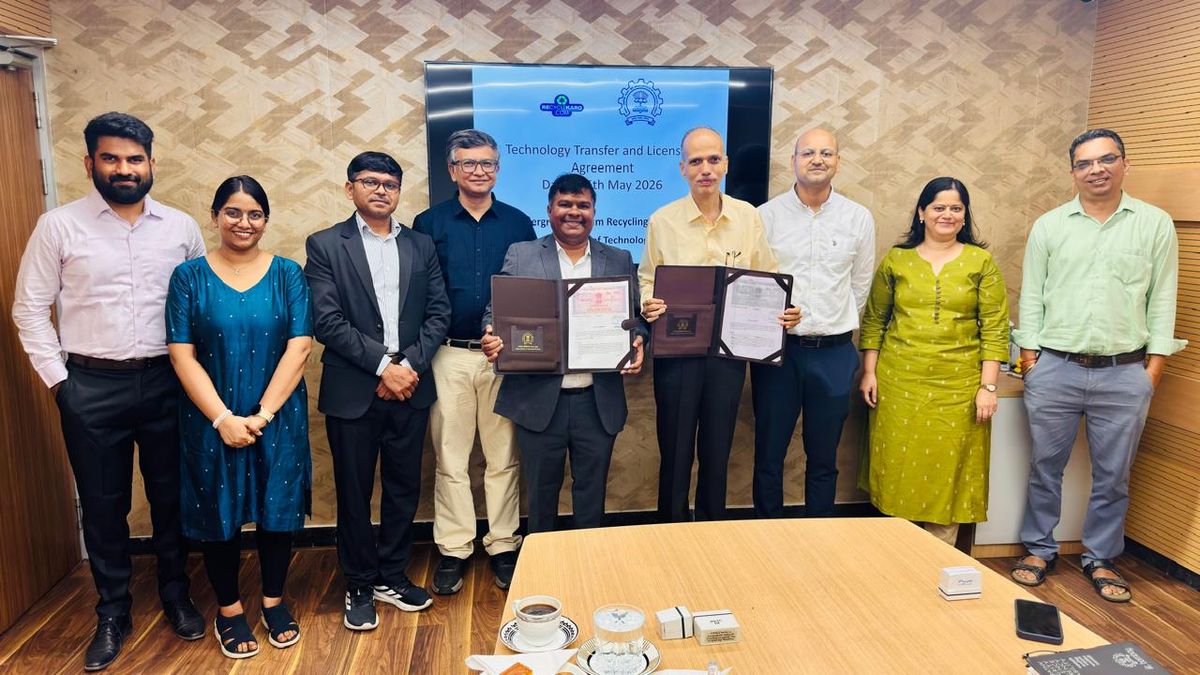 Recyclekaro announces Technology Licensing Agreement with IIT Bombay