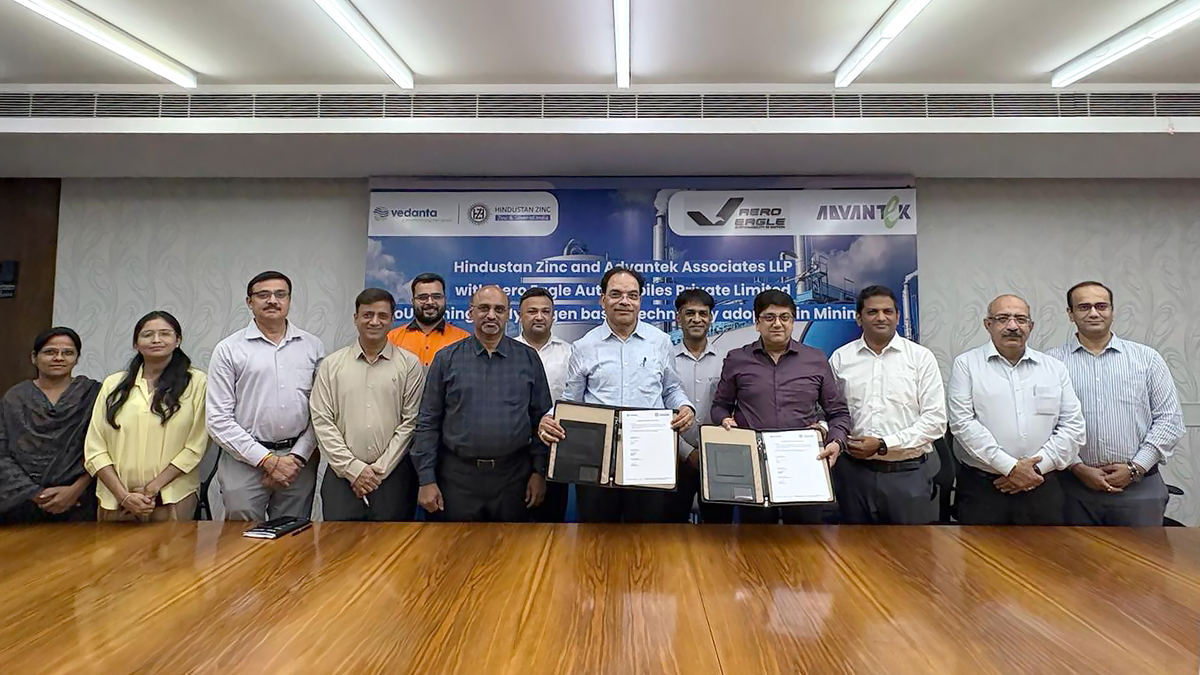 Hindustan Zinc signs MoU with Advantek Associates & Aero Eagle Automobiles