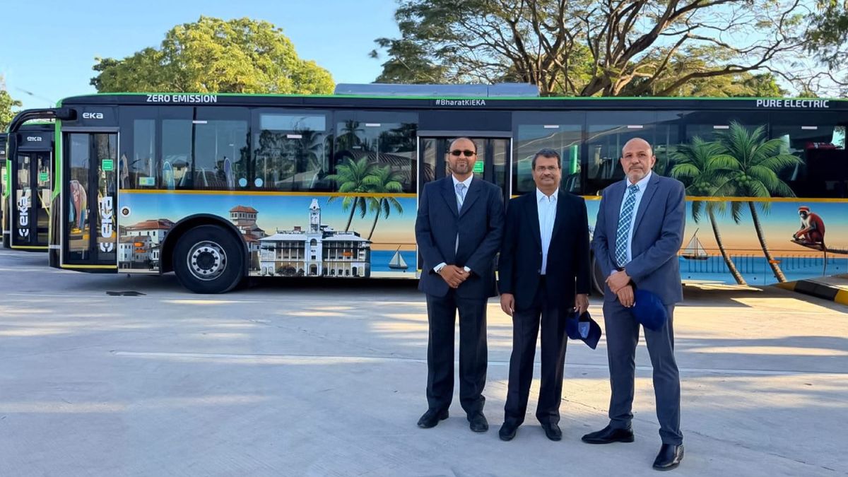 EKA Mobility puts 15 electric buses on Zanzibar's roads
