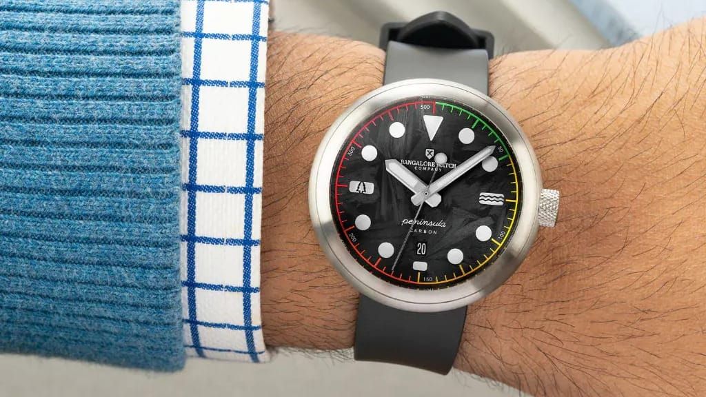 Bangalore Watch Company enters 2026 GPHG with a dial it says is made from captured carbon