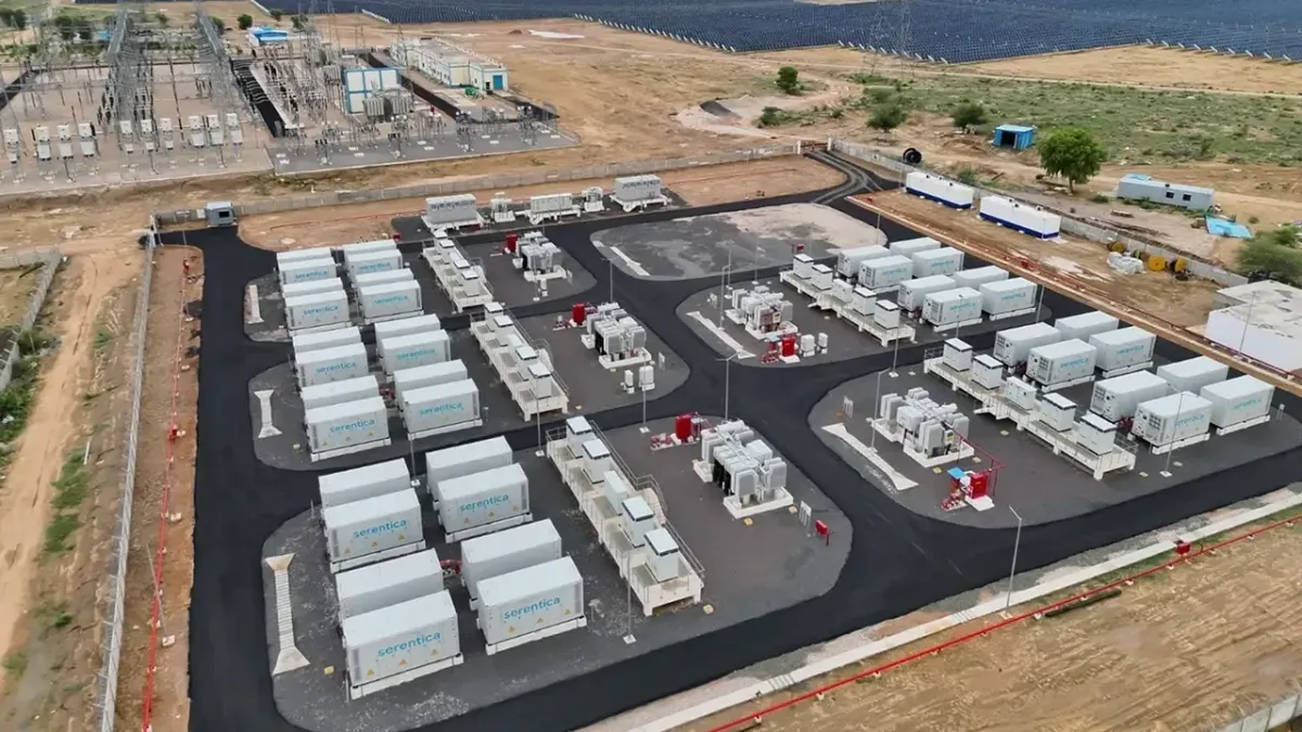Vedanta's Serentica switches on the first 200 MWh of a 1 GWh battery in Rajasthan